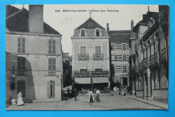 Postcard PC Neris les Bains 1918 France